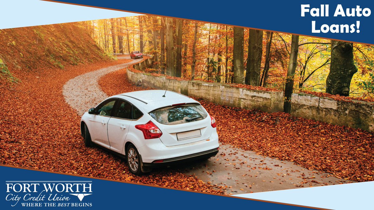 FWCCU's tweet photo. It’s the perfect time for an Autumn vehicle purchase! Get Pre-Approved today. Click the link for more information: https://t.co/r27yJ6YmiO #FWCCU #CreditUnionCares #FortWorth #fortworthtx #autoloan #usedauto #loan #autopurchase https://t.co/IOU3SqEUGm