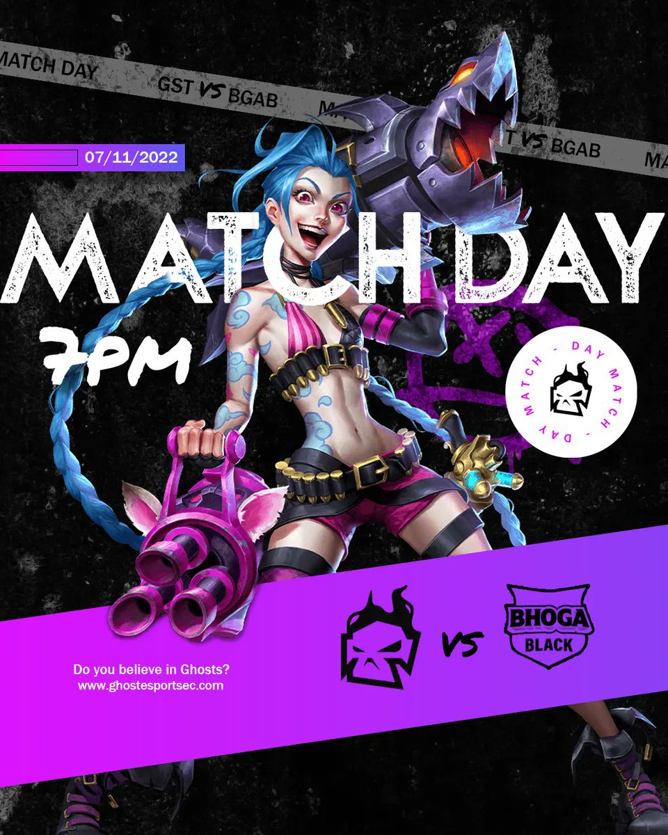 ghostesportsec's tweet image. Hoy nuestros muchachos juegan contra @BHOGAeSports.

Vamos apoyarlos 👻💀💪
⏰Hora: 7pm en @vanguardesports

#ghostesports #vanguardcup #wintercup #leagueoflegends #ecuador