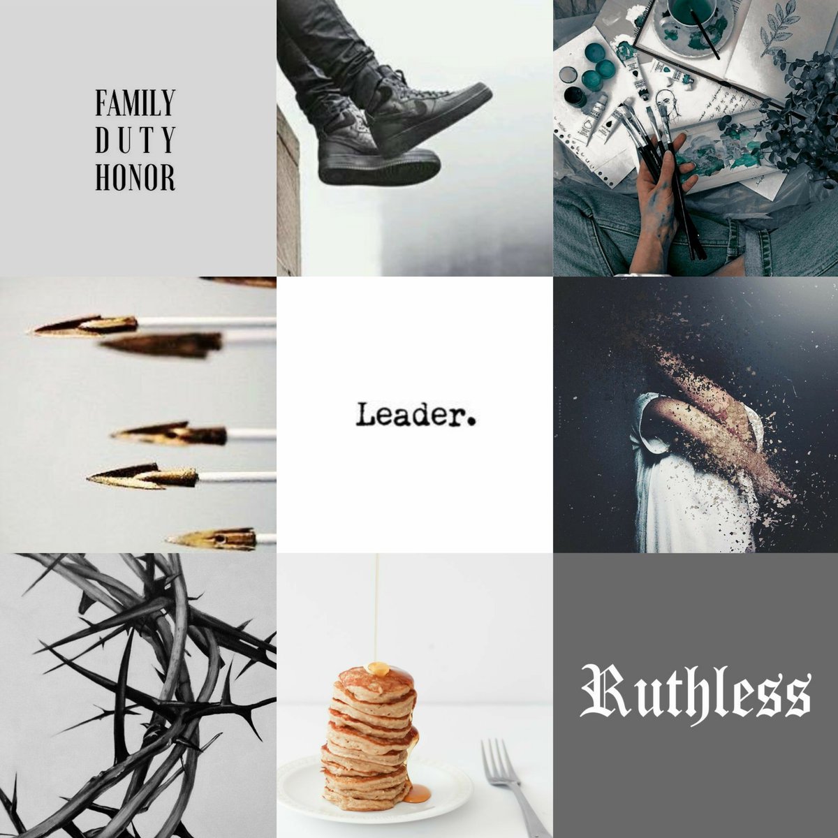 Everyone's afraid of something. We fear things because we value them.

TDA | RP21+ | Artist | Crossbow expert | Grammar nerd | Stress nail biter | Stubborn | Family above all | Dark/mature themes | Crossover/OC friendly | SLs banter
