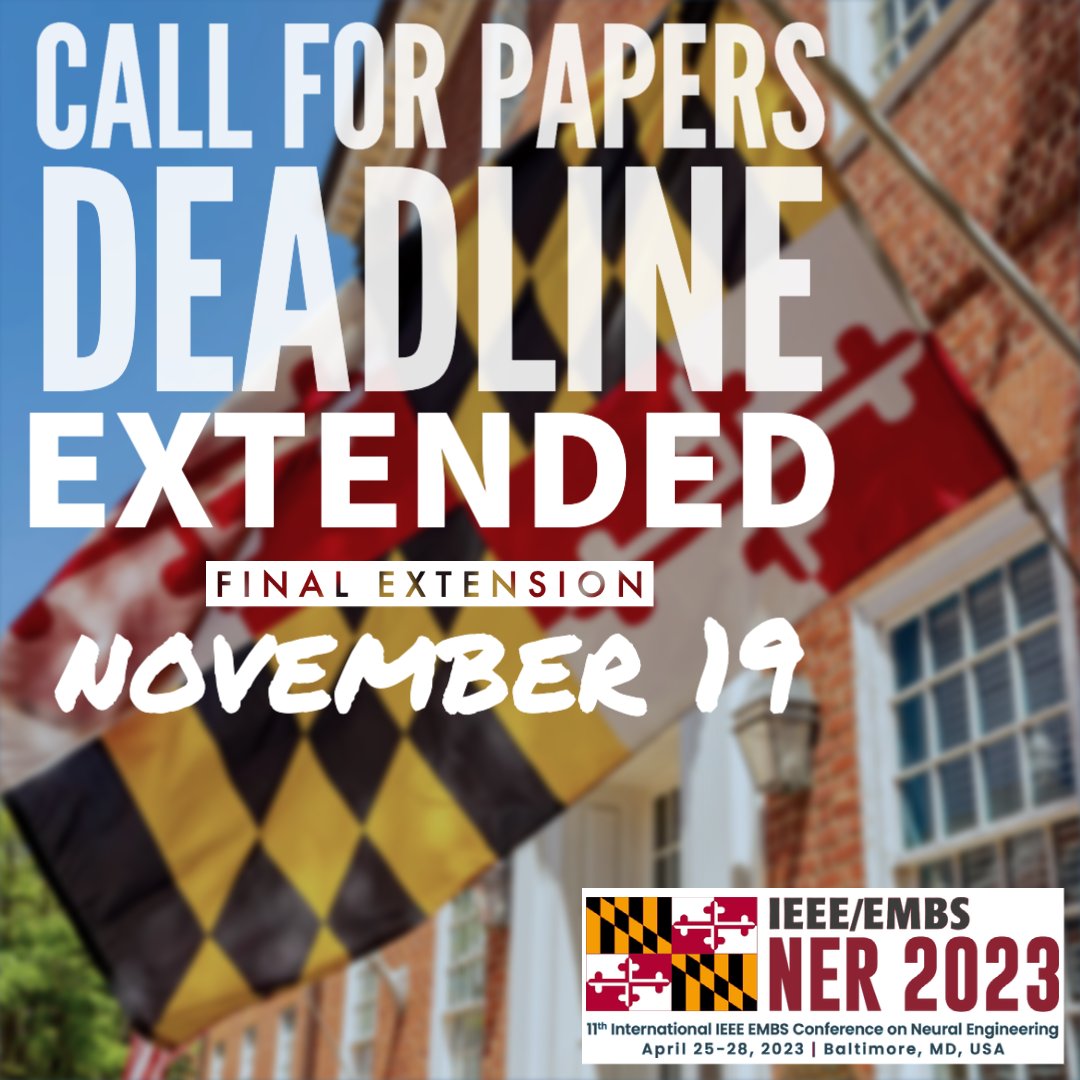 📢 CALL FOR PAPERS *DEADLINE NOVEMBER 19* Submit TODAY! bit.ly/3dWNAJa
#neurorehab  #stroke #braininjury #AI #neuroimaging #neuroscience #radiology #neuroradiology #brain #mri #neuro #medical #neurosurgery #clinicalresearch #clinicalstudies #research #medicine #biotech
