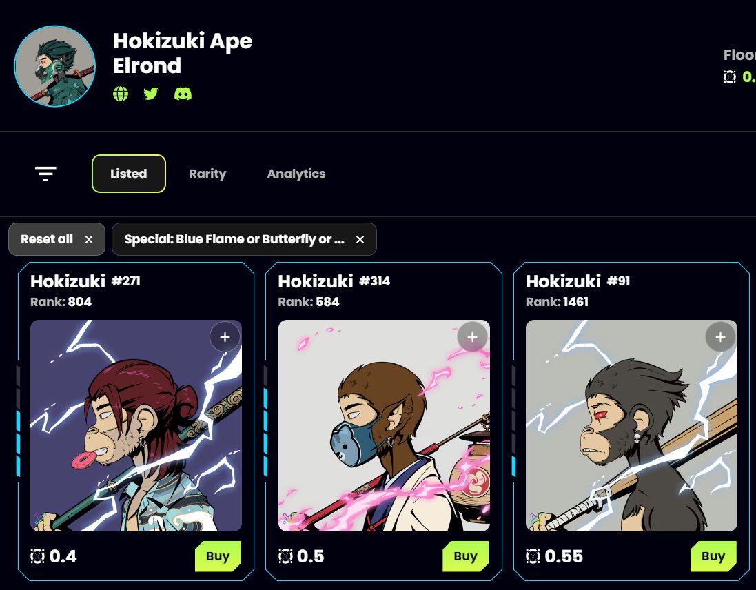HokiZuki's tweet photo. #HokiFever 🔥
To celebrate today's rewards we're giving away 333.000 LKMEX!
How?
🎁 First 20 HKZ ELROND buys from the marketplace receive each 15K LKMEX!
🎁 Follow + RT to win 33K LKMEX!
Buy here👉https://t.co/17Wz73P7jT
Post proof on twitter or in discord.
⌛️ 48 hrs. https://t.co/WTonOib3Ox