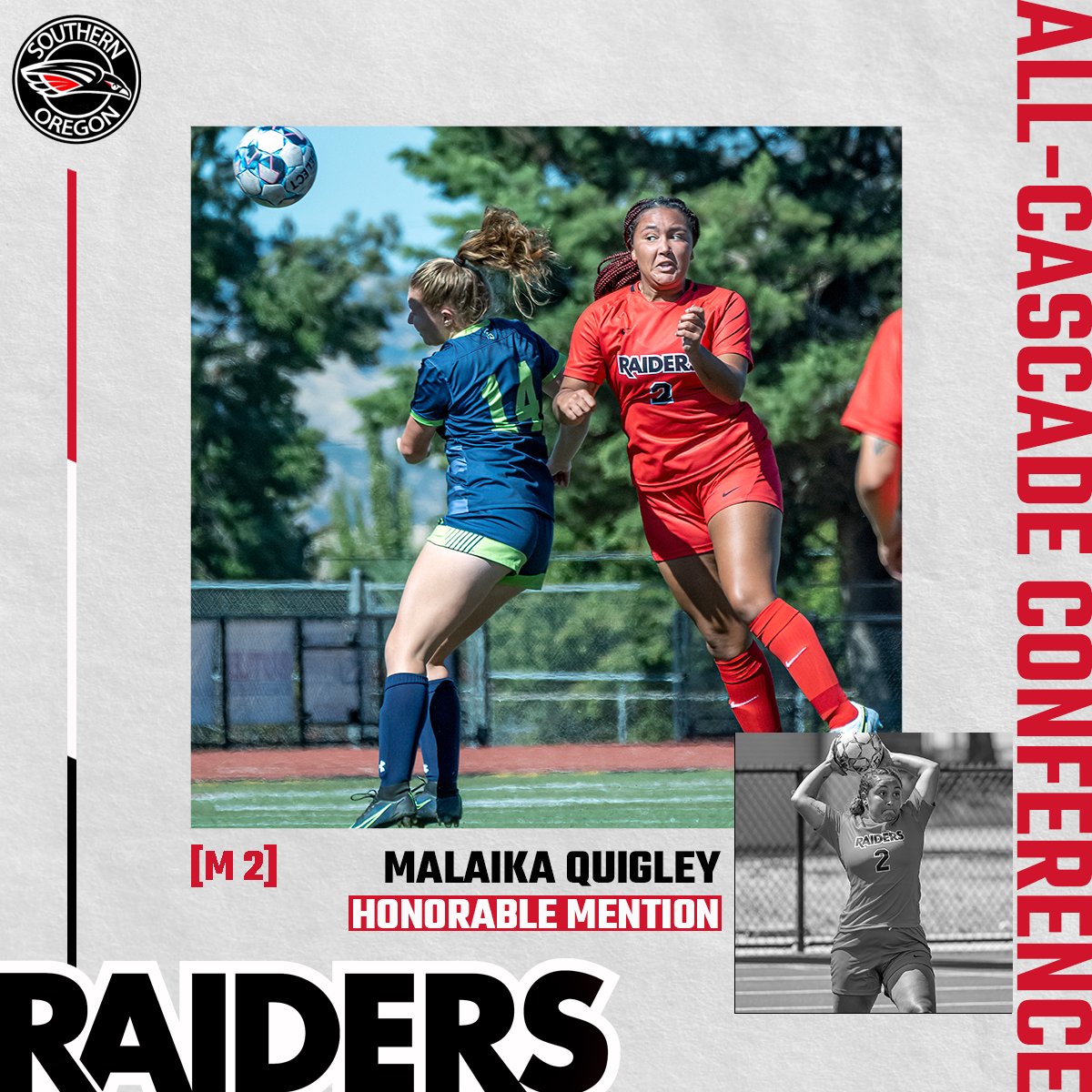 SOURaiders's tweet photo. +4 honorable mention recipients for @SOU_WSOC: https://t.co/8K6duopioh