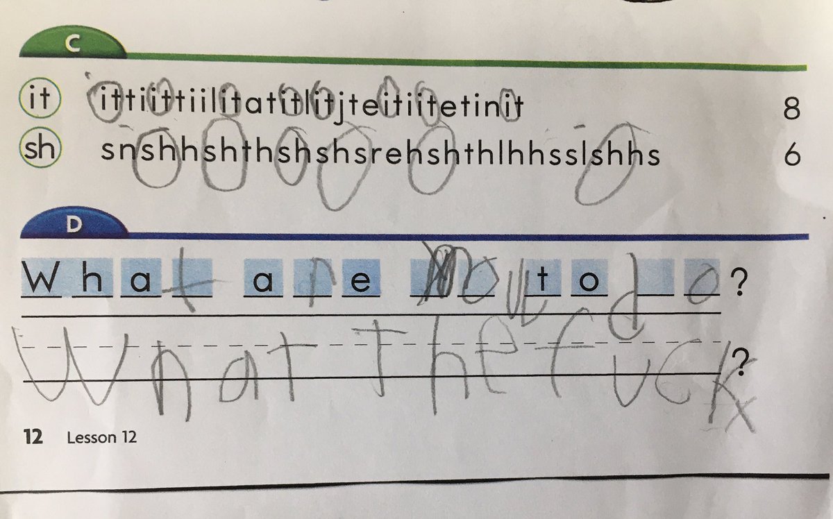 christymac01's tweet photo. This is what one of my 6 year olds at school wrote as a sentence today and to be honest, I was thinking the same. @RBAInfo https://t.co/hDHcdPIAcl
