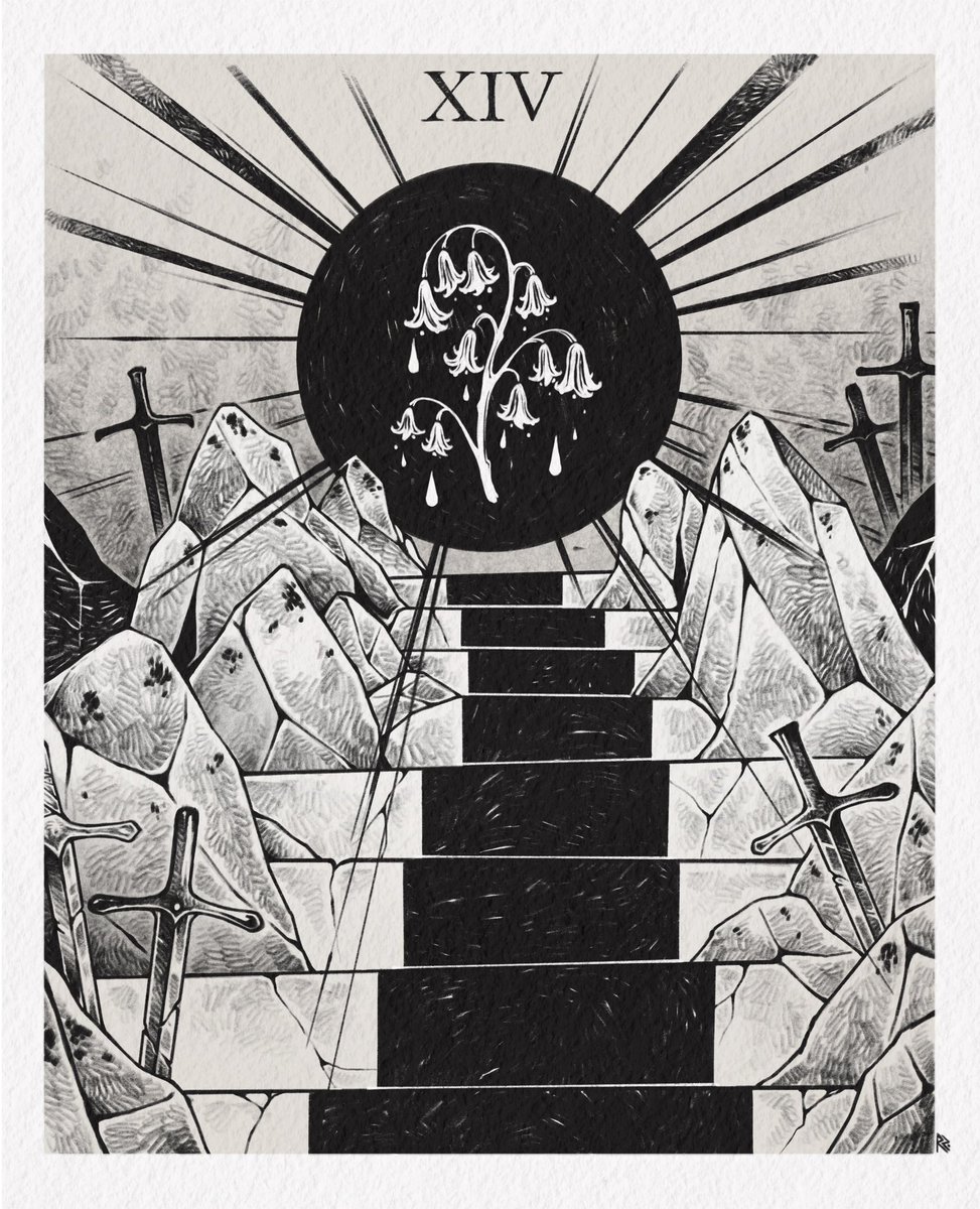 rustgaze's tweet photo. Half #inktober day 14 - Bell  
Cursed Graveyard 
#halfinktober #inktober2022 #art #illustration #artistontwittter #artmoots https://t.co/ZOUJCHzPlx
