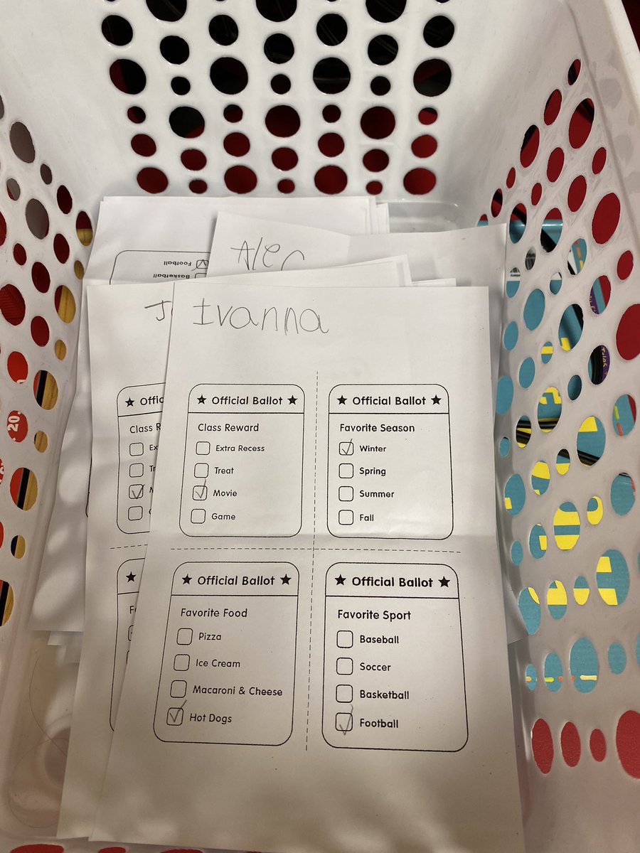 carrie0772's tweet photo. We learned about voting, then voted and received our own “I Voted” stickers from @PISDELEMSS 
Everyone vote! #Fishertigers #pisdsocialstudies https://t.co/sueyJpb3r5