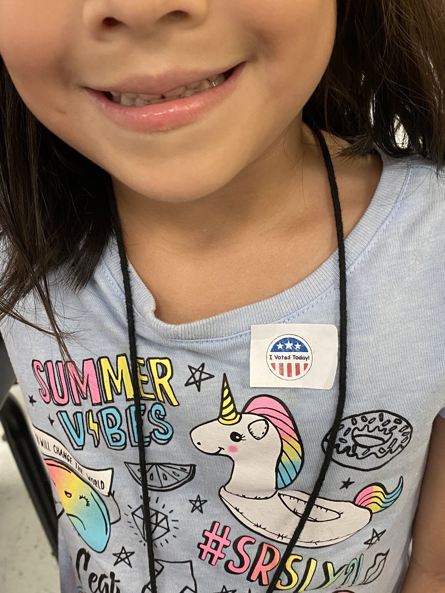 carrie0772's tweet photo. We learned about voting, then voted and received our own “I Voted” stickers from @PISDELEMSS 
Everyone vote! #Fishertigers #pisdsocialstudies https://t.co/sueyJpb3r5