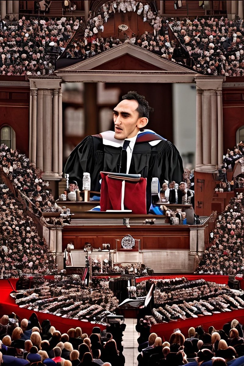 MMAiART's tweet image. Tony Ferguson Gives Harvard Commencement Speech