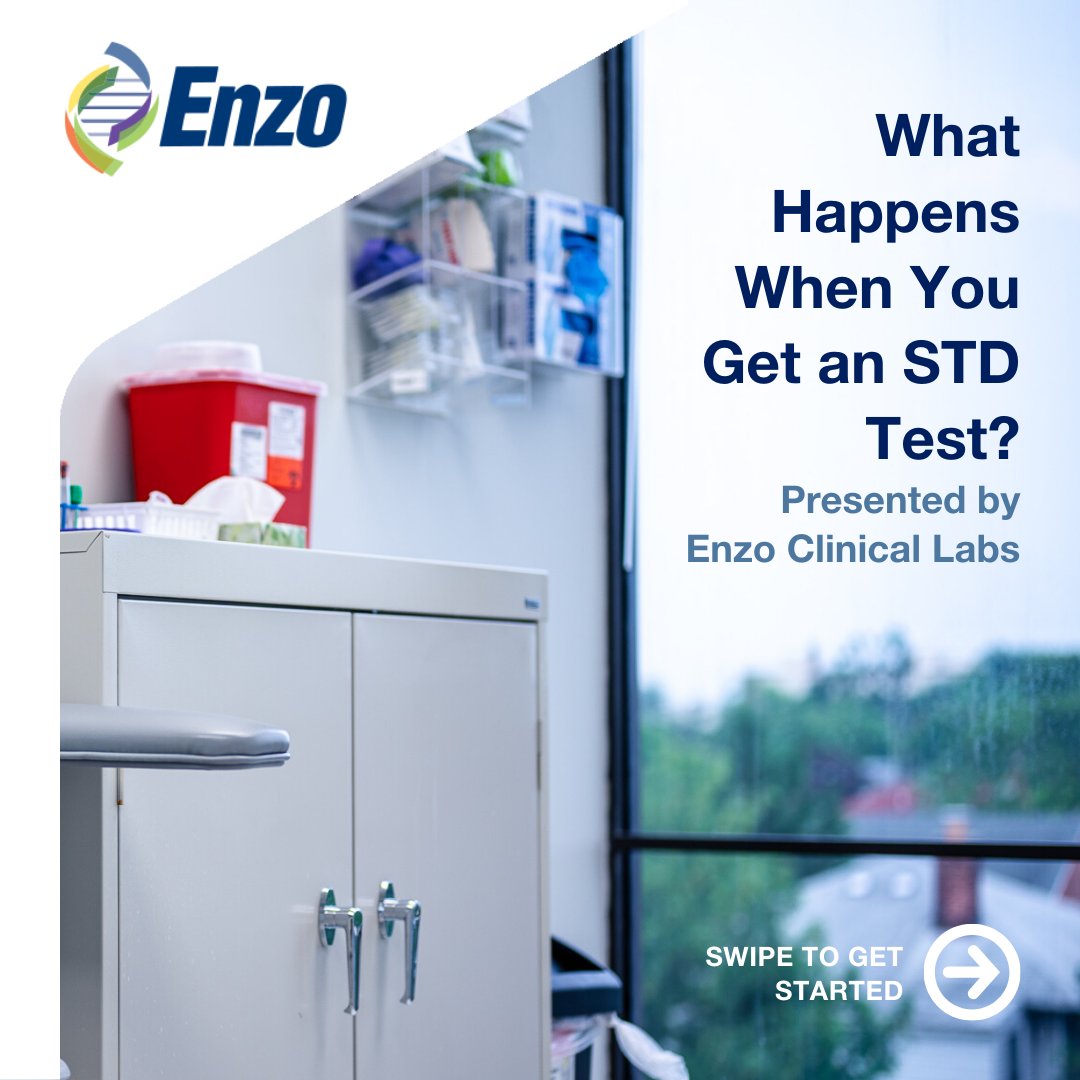 EnzoClinical's tweet photo. A new week means a new set of ST-Education slides to make sure you're "in the know" about everything you need to know👍

Have you ever gotten an STD test? ✔️

Swipe through this week's slides to get an idea of what to expect for your upcoming visit!👨‍⚕️👩‍⚕️

#knowyourstatus #std https://t.co/oc1hIp7NFM