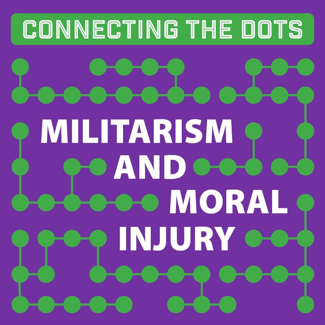 The next webinar in the Connecting the Dots series is this Wednesday, Nov. 9th, and you still have time to register! In the Militarism and Moral Injury webinar, panelists will discuss the impact of military service. Read more & register here: hubs.ly/Q01rgDv30 #PCUSA
