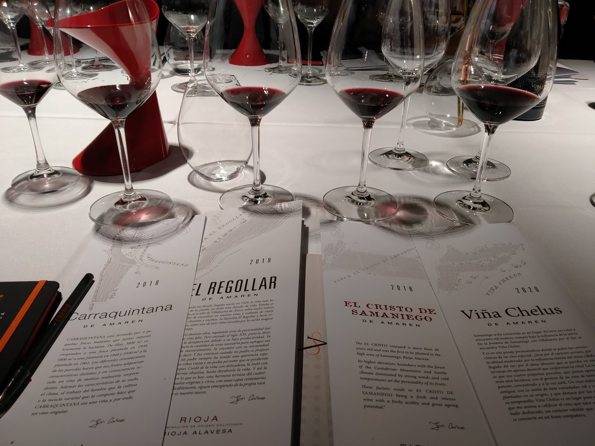 Cata de Amaren en Narru interesante y buenísimos vinos