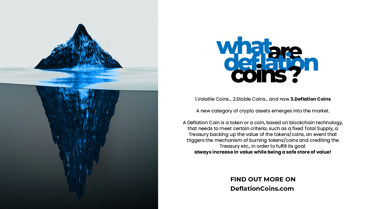 DeflationCoins's tweet photo. A brand-new #crypto asset has come into existence!

Deflation Coins…. What does actually means?

Go on to the website to find out!
https://t.co/In8t37LLSJ

#Bitcoin #cryptocurrency #trading #BinanceTTC #BNB #FTT #ETH https://t.co/A7NzmQYb6a