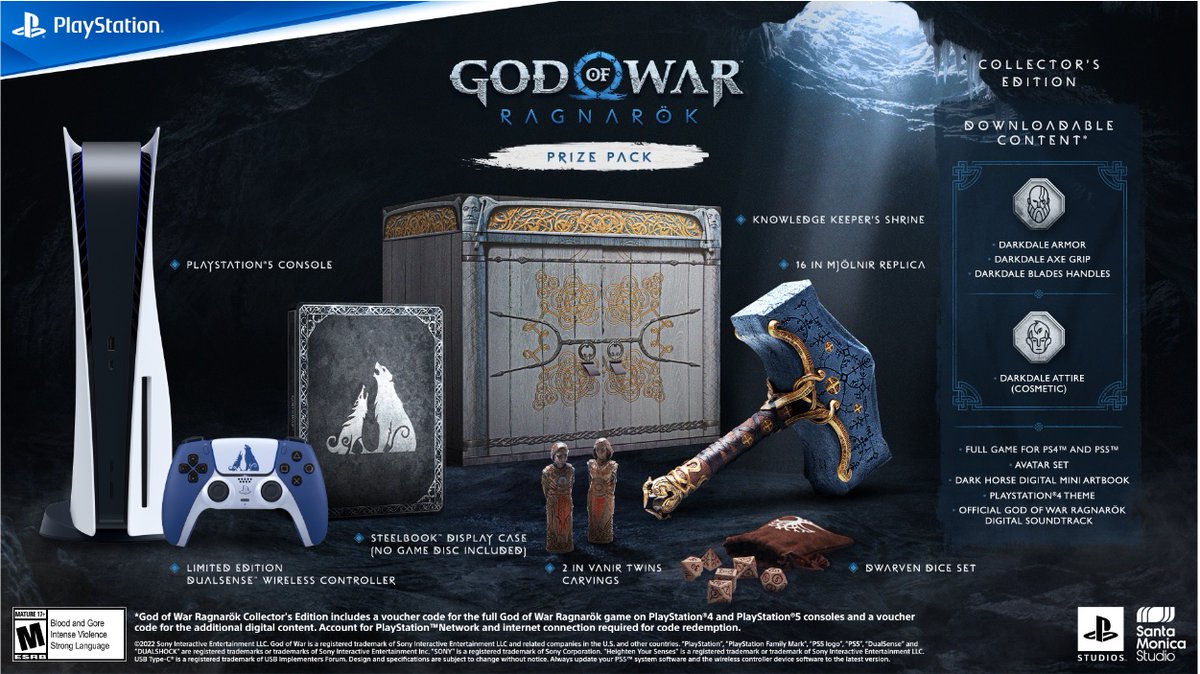 Martin Renaud (@socialitebooks) on Twitter photo Someone on your #giftlist love gaming? This new #Contest from <a href="/BestBuyCanada/">Best Buy Canada</a> / <a href="/BestBuyQuebec/">Best Buy Québec</a> / <a href="/BBYC_Gamers/">BBY Canada Gamers</a> and <a href="/PlayStation/">PlayStation</a> is for you. There are 3 #PS5 #Ragnarok bundles, each worth almost $1000! Please enter and share!
EN: blog.bestbuy.ca/?p=256416
FR: blogue.bestbuy.ca/?p=129659 Someone on your #giftlist love gaming? This new #Contest from <a href="/BestBuyCanada/">Best Buy Canada</a> / <a href="/BestBuyQuebec/">Best Buy Québec</a> / <a href="/BBYC_Gamers/">BBY Canada Gamers</a> and <a href="/PlayStation/">PlayStation</a> is for you. There are 3 #PS5 #Ragnarok bundles, each worth almost $1000! Please enter and share!
EN: blog.bestbuy.ca/?p=256416
FR: blogue.bestbuy.ca/?p=129659