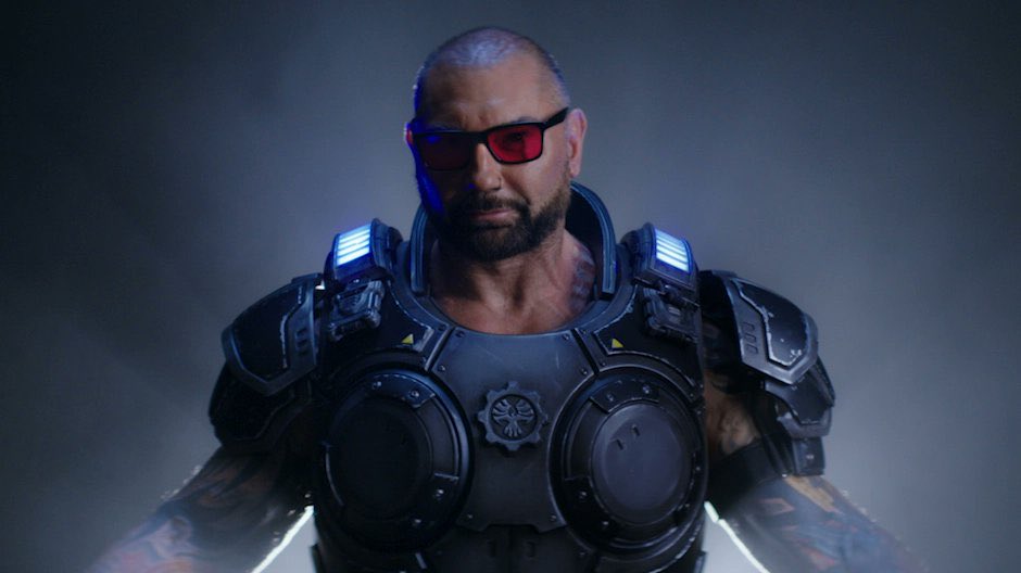 danielfe1893's tweet photo. Llegó tu momento @DaveBautista ese papel es tuyo y de nadie más #GearsofWar #marcusphoenix https://t.co/OLIAjHzYP7