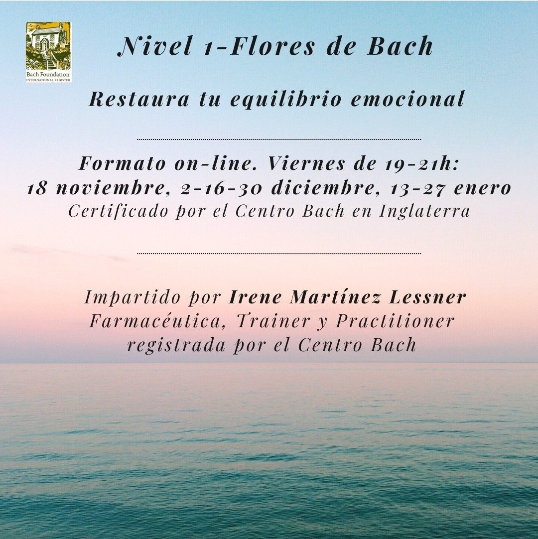 imartinez705's tweet photo. Próximo curso en #FloresdeBach 🌸 https://t.co/eXA3mDR8oL