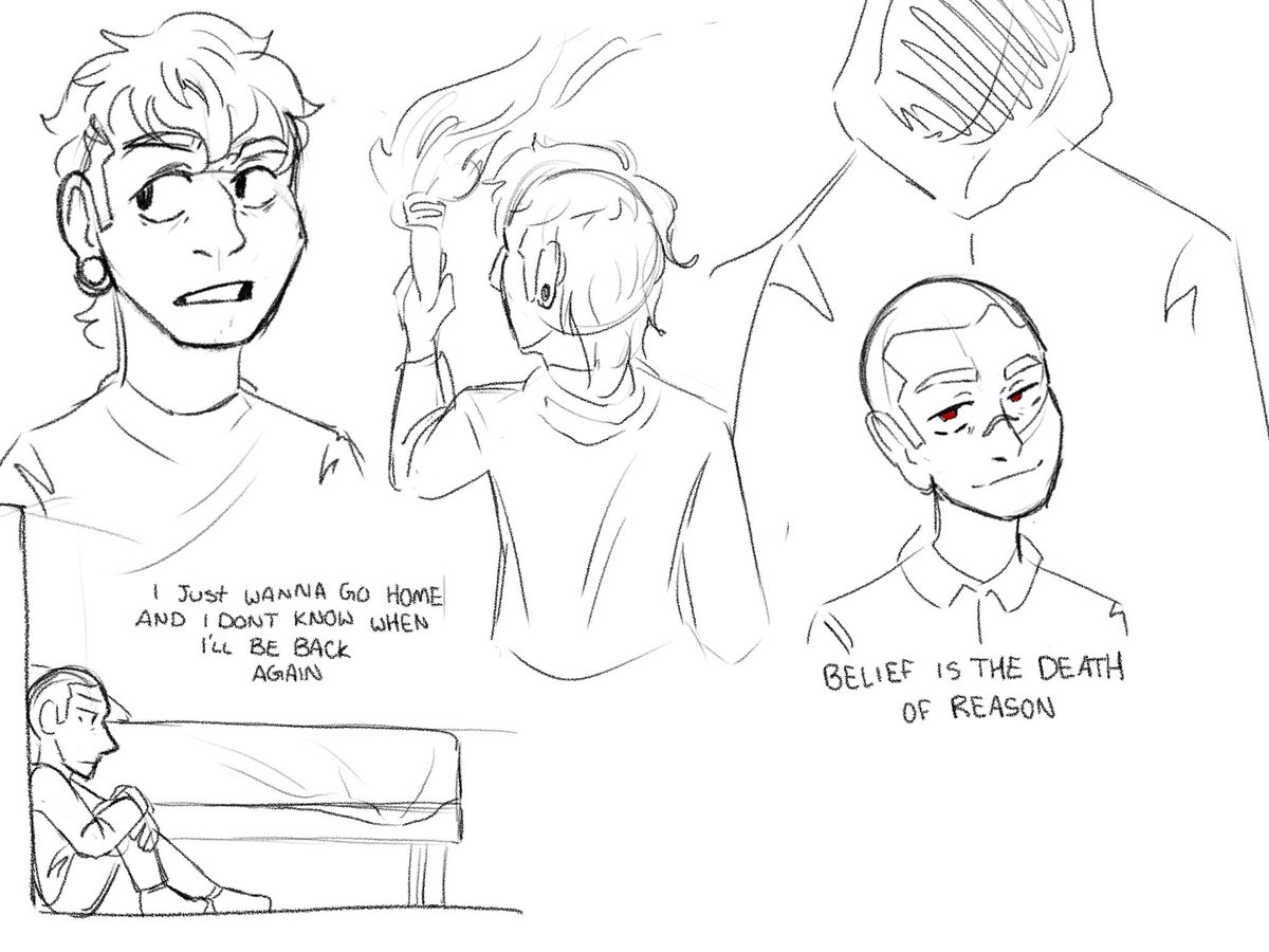 IsolatedSedated's tweet photo. some doodles. new chapter coming soon :) #iascomic #cliqueart https://t.co/dD7lHtDrAs