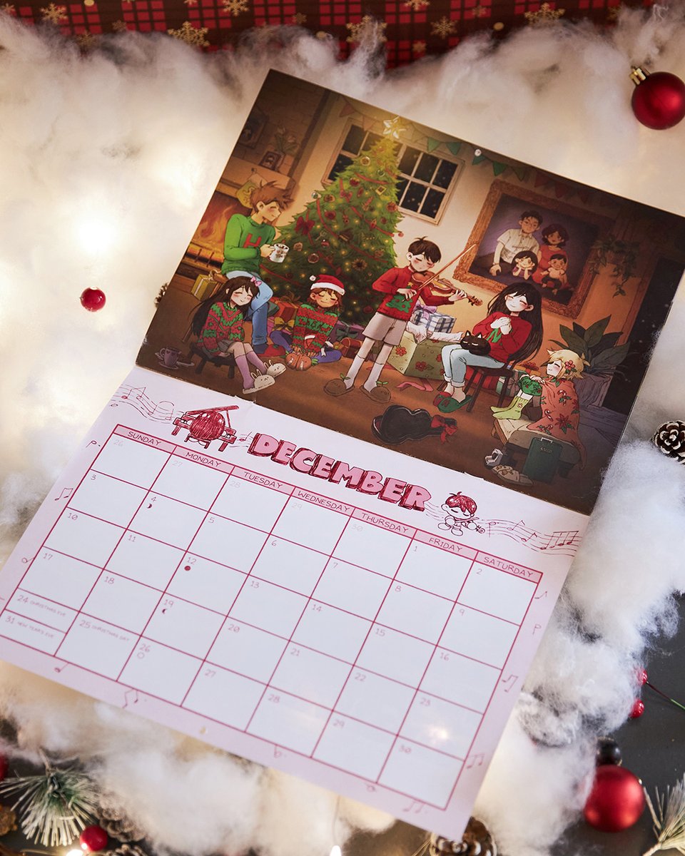 OMORI on Twitter "RT _omocat OMORI 2023 calendar coming 11.11.22