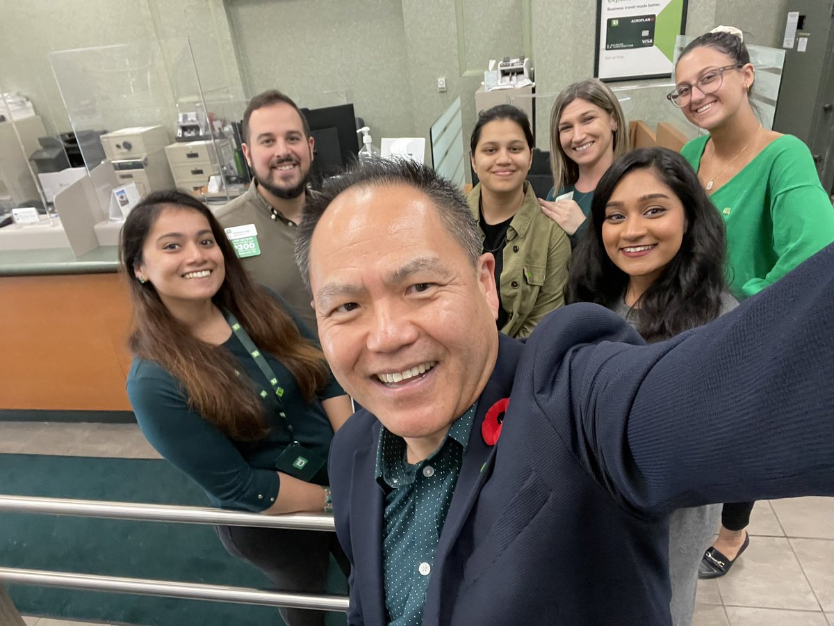 Tour de Toronto East Day 2!  Meeting the wonderful teams at 575, 374, 32, 1256, and 540. Love the energy.   <a href="/MushtakN_TD/">Mushtak Najarali</a>