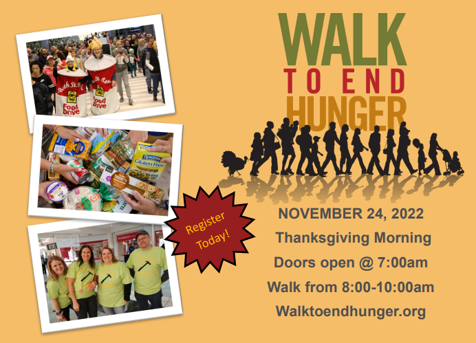 Join Team <a href="/Neighbors/">Neighbors by Ring</a> on Thanksgiving morning at the Mall of America to help fight hunger in our communities. 
event.walktoendhunger.org/event/walktoen…
#neighborshelpingneighbors #givingback