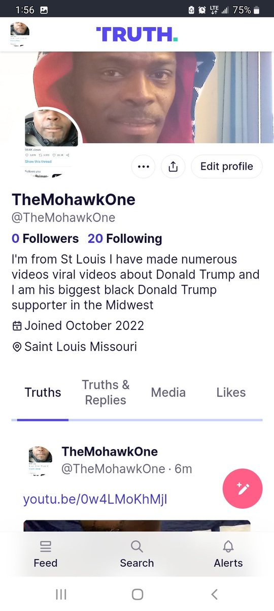 FOLLOW ME ON TRUTH!!