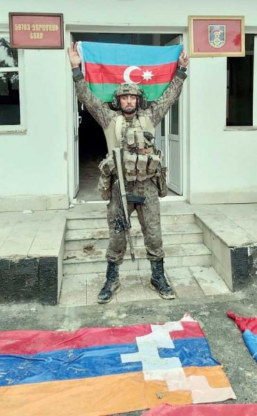 Mehrab Niftaliyev was martyred in Shusha on November 8, showing great bravery.
#zəfərfədakarlıqlaqazanılır 
#Zəfərinamdanbaşlayır
#victoriousAzerbaijan
#Trustinvictory #Victoryday #sacrificeforvictory
#KarabakhisAzerbaijan
#ZəfərGünü