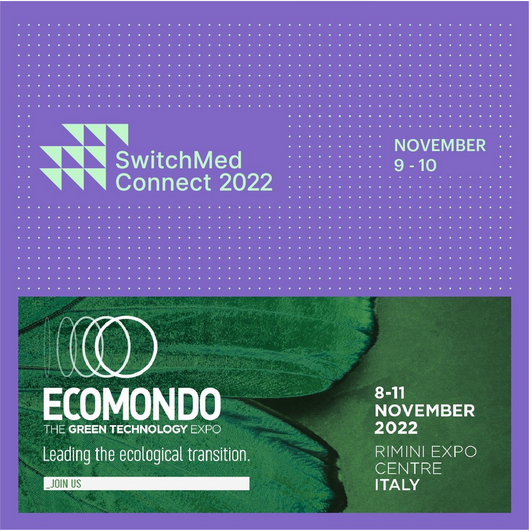 The_Switchers_'s tweet photo. The SwitchMed Connect 2022 will be part of @Ecomondo, the leading trade show for green technologies in the #Mediterranean.
Learn more about the event and the switchers attending it
👉https://t.co/jpOu7cNOjh
#SMC22 #SwitchMedConnect #Ecomondo2022 #IEGexpo #circulareconomy https://t.co/GkeAupP7Jn