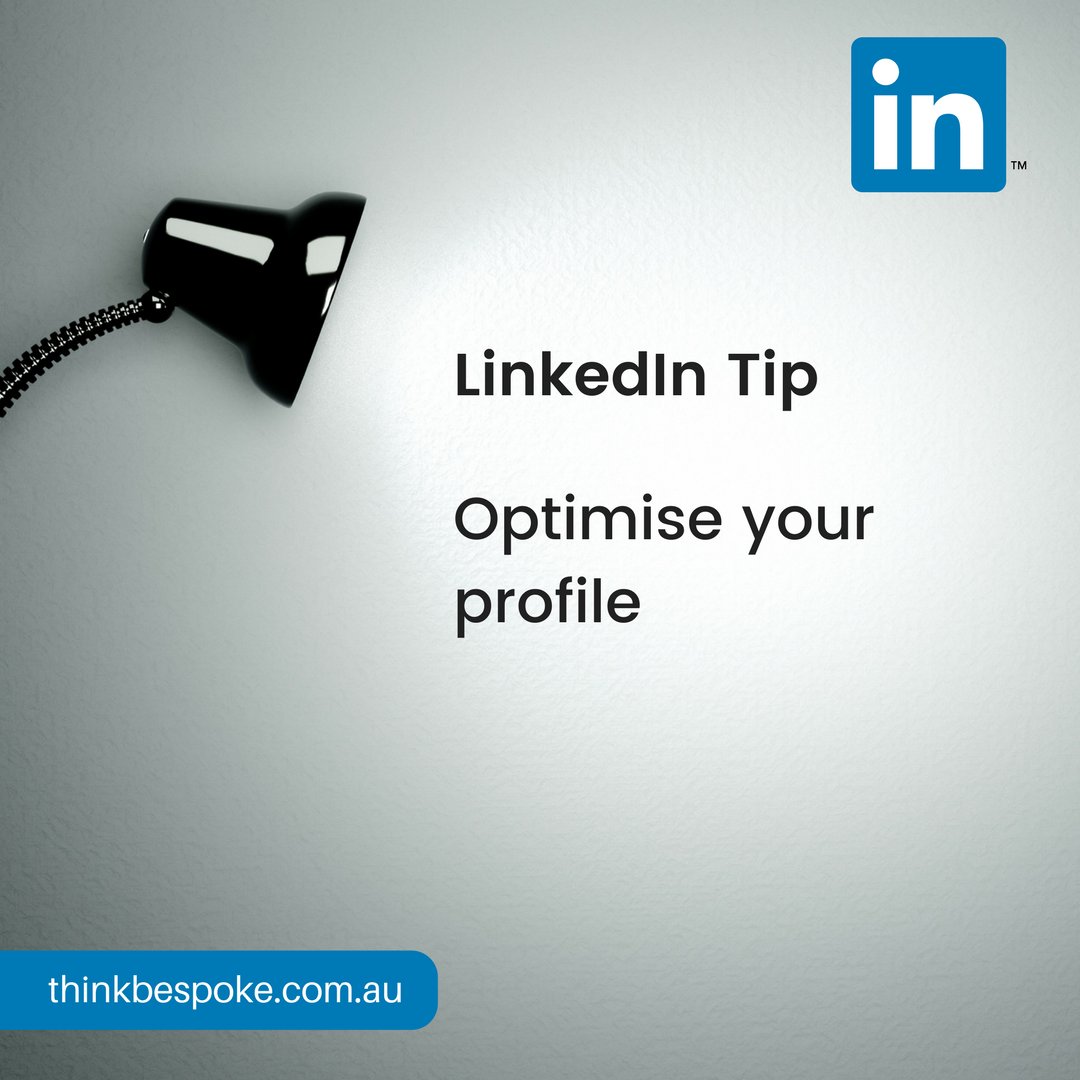 thinkbespoke's tweet photo. We recommend you regularly 'tend to your LinkedIn garden' and optimise your profile. If your profile needs a refresh, grab our Professional Profile Checklist.

Subscribe to our e-insights and get the checklist delivered to your inbox.  https://t.co/zBAy1iVDDm 

#LinkedInTip https://t.co/PrZ2nD8w8j
