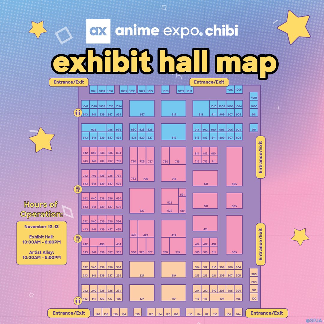 maps  Anime Expo