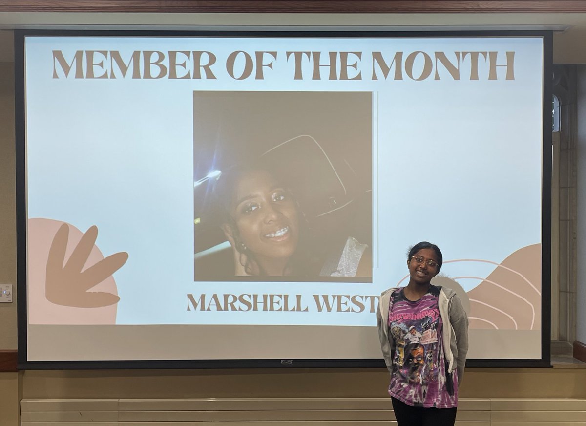 Congratulations!! To our October member of the month Marshall West!!🤍 Stay tuned for next months winner!