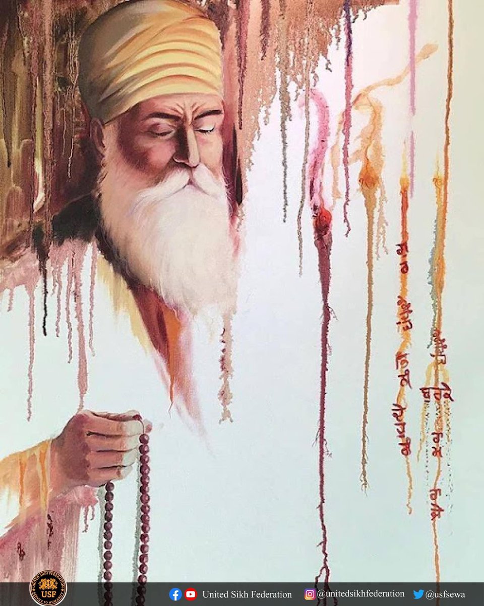 usfsewa's tweet photo. ਸਤਿਗੁਰ ਨਾਨਕ ਪ੍ਰਗਟਿਆ ਮਿਟੀ ਧੁੰਧ ਜਗ ਚਾਨਣ ਹੋਆ॥
ਜਿਉੁਂ ਕਰ ਸੂਰਜ ਨਿਕਲਿਆ ਤਾਰੇ ਛਪੇ ਅੰਧੇਰ ਪਲੋਆ॥

Greetings on 553rd Paavan Prakash Purab of Dhan Sahib Shri Gurunanak Dev ji Maharaj💐 https://t.co/0XvscVr1PO