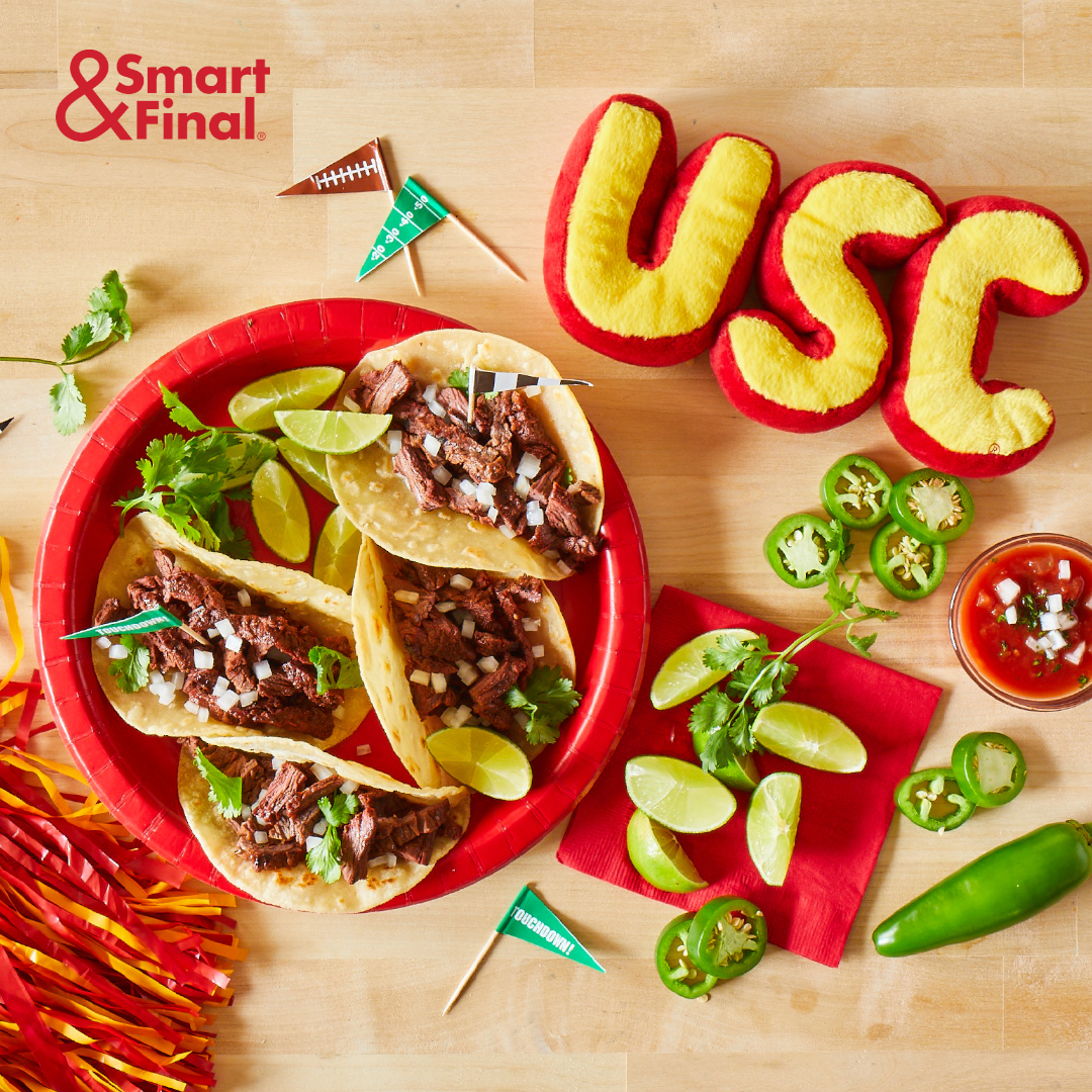 smartfinal's tweet image. Smart &amp;amp; Final is teaming up with @USC_Athletics to give a lucky winner the chance to win the ultimate #Tailgating package! 📣🏈 Visit the link to learn more. 👉 web.witcontests.com/usc/sweepstake…