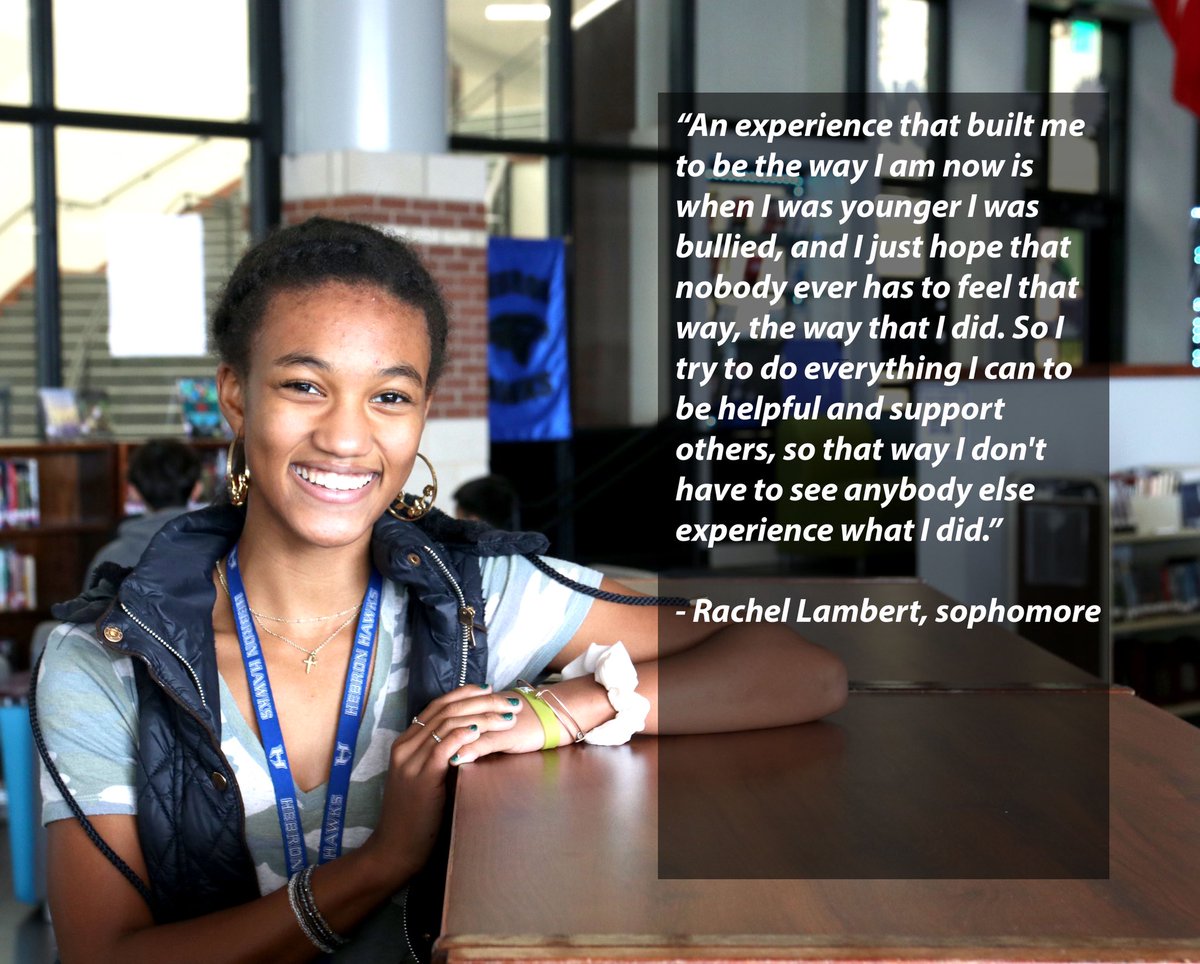 “An experience that built me to be the way I am now is…”