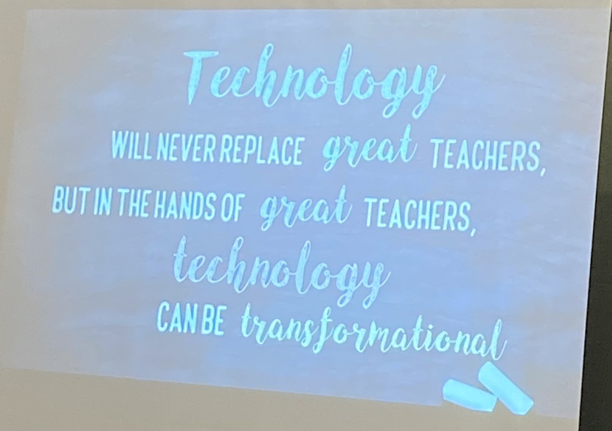 Learning from Sioux City EdTech Coaches and they shared this great quote. #itecia