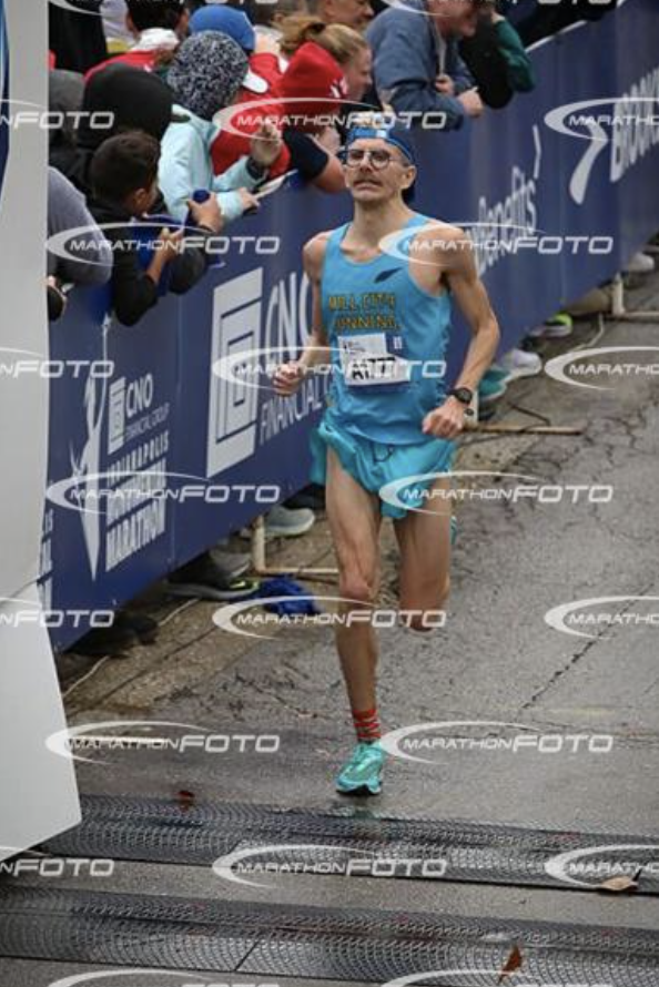 Battled through brutal windy and rainy conditions <a href="/indymonumental/">Beyond Monumental</a> Marathon to finish in a new PR of 2:40! Ran a smart race and picked a ton of runners off in the 2nd half. Feeling happy and ready for some rest.