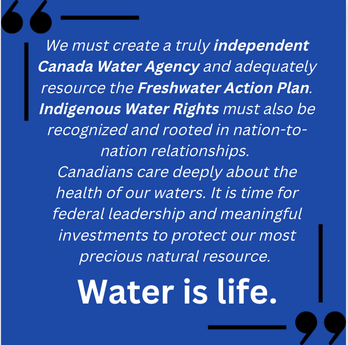 A huge thank you to <a href="/Laurel_BC/">Laurel Collins</a> and the <a href="/NDP/">NDP</a> for raising the urgent need for a Canada Water Agency in the House on Friday. 

Read it here: ourcommons.ca/PublicationSea…
