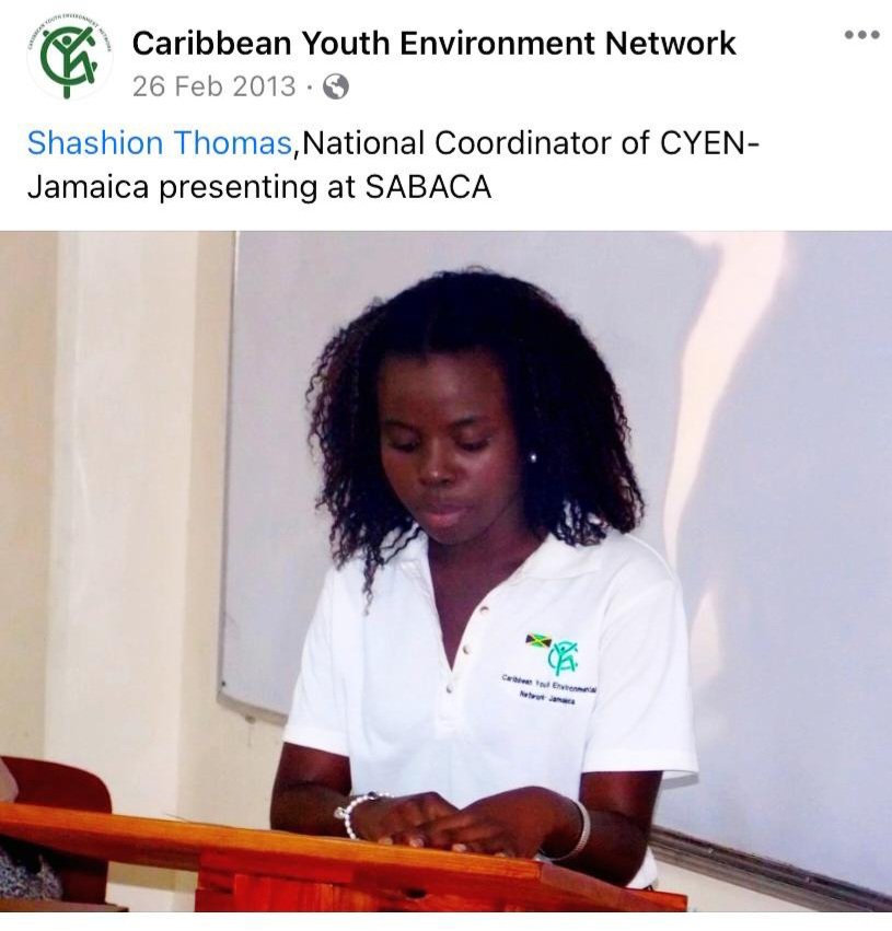 Caribbean Youth Environment Network in Jamaica tweet media