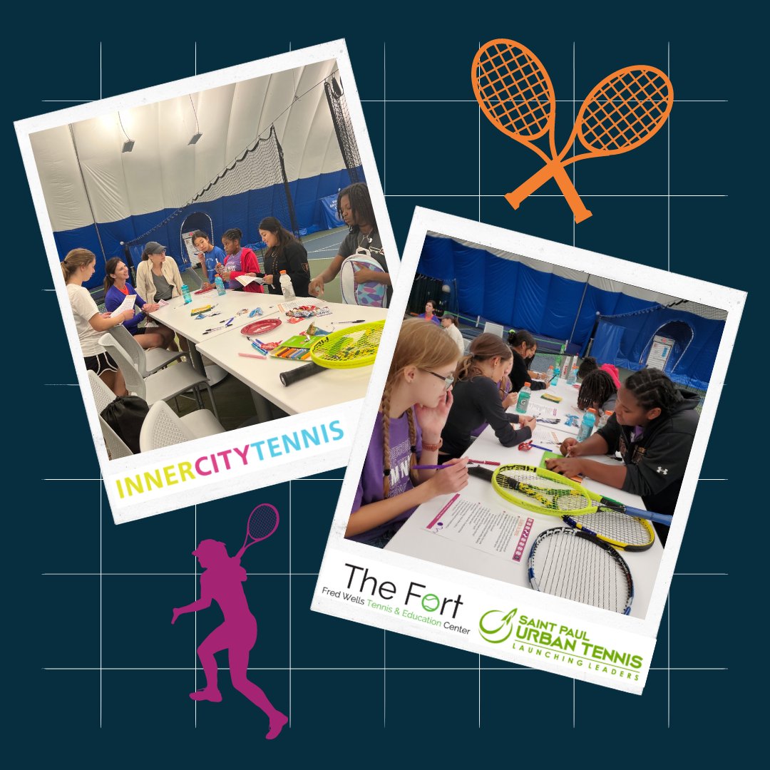 We had so much fun reconnecting with everyone from the Play Bold summer tennis camp at our social event last weekend. A big thank you to <a href="/innercitytennis/">InnerCity Tennis</a> for hosting us as well as #stpaulurbantennis and <a href="/theforttennis/">Fred Wells Tennis</a> for collaborating with us!🎾