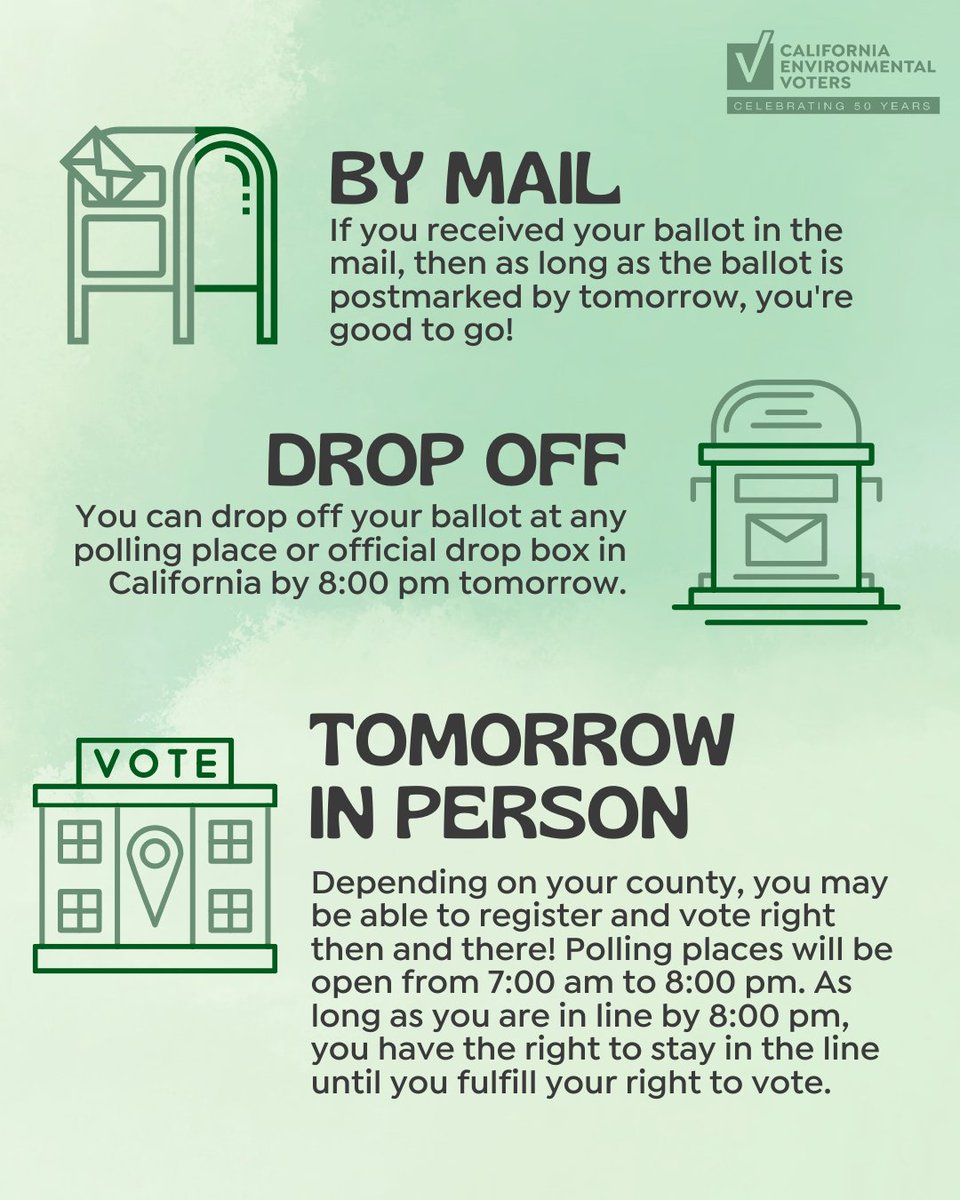 If you have not yet voted, there's still time! Find a polling place near you

bit.ly/3lWmgg0