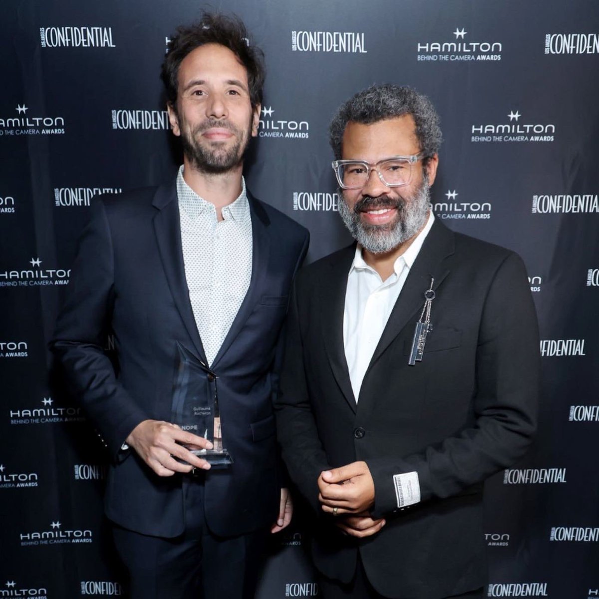 . <a href="/JordanPeele/">Jordan Peele</a> WEARS MIDNIGHT STUDIOS TAILORING ©️ LAST NIGHT IN HOLLYWOOD, CA 🐐🎥