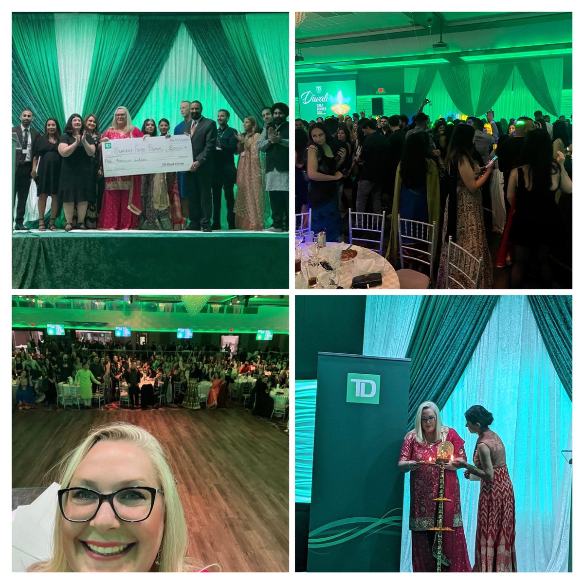 What an amazing night with colleagues at TD Pacific's annual Diwali Dinner and Dance! This event sold out quickly and the atmosphere in the room was filled with joy and positivity. Already looking forward to next year's celebration! #ProudtobeTD