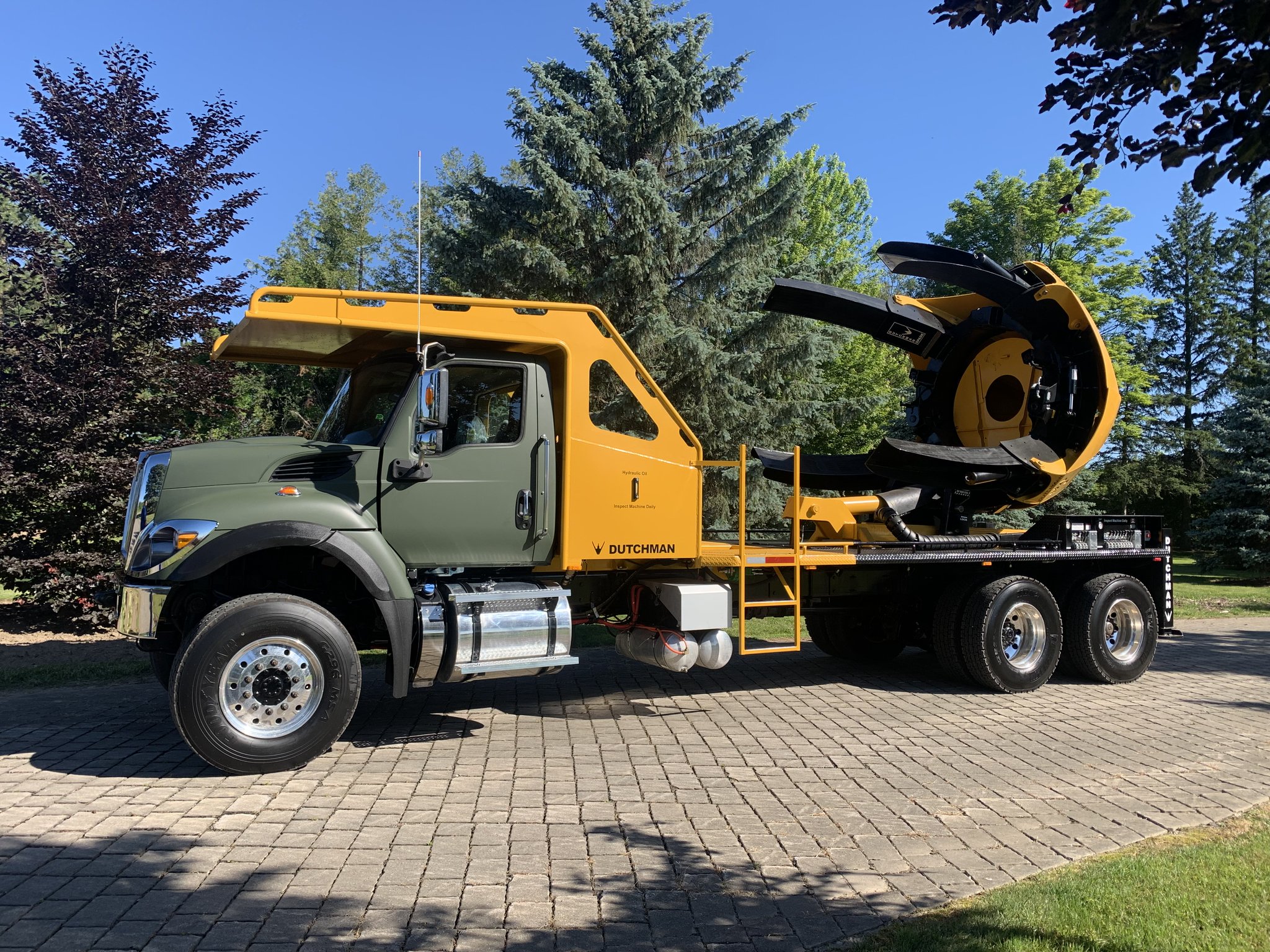 Dutchman Tree Spade on Twitter "Dutchman Industries recently completed a 94" truck spade. The