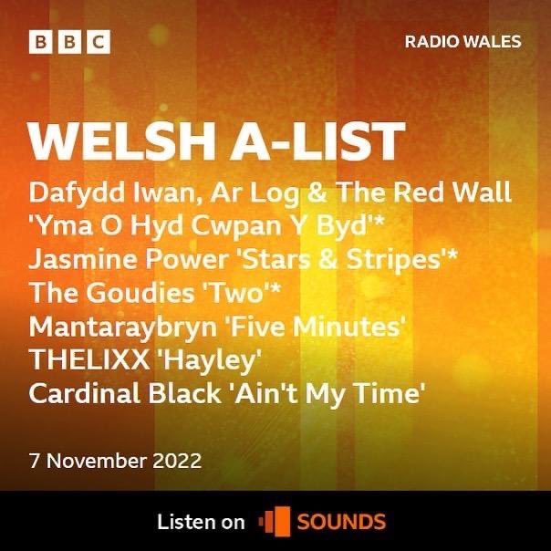 Can’t believe we’re on the Welsh A list AGAIN this week 😭😭😂😂 thank you all so much for the bestest reaction ❤️‍🔥two weeks in a row 🥹🥹 <a href="/BBCRadioWales/">BBC Radio Wales</a>