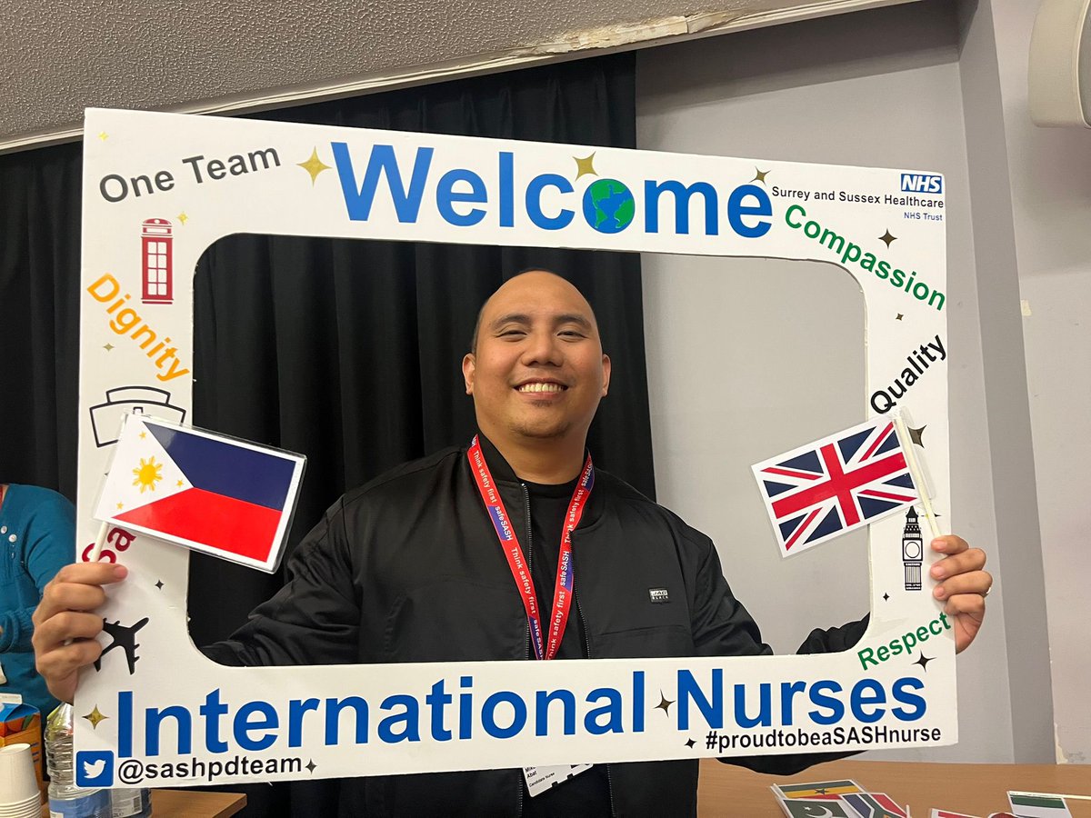 SASH PD Team (@sashpdteam) on Twitter photo A lovely afternoon welcoming our newest overseas nurses! 🌎 thank you to all the teams that came to say hello 👋 Once again a very BIG welcome to the UK and SASH 🇬🇧 💙 big shout out to <a href="/olufunmiajose/">Olufunmilayo Ajose</a> for the amazing photo frames 👏🏻#oneteam #proudtobeasashnurse A lovely afternoon welcoming our newest overseas nurses! 🌎 thank you to all the teams that came to say hello 👋 Once again a very BIG welcome to the UK and SASH 🇬🇧 💙 big shout out to <a href="/olufunmiajose/">Olufunmilayo Ajose</a> for the amazing photo frames 👏🏻#oneteam #proudtobeasashnurse