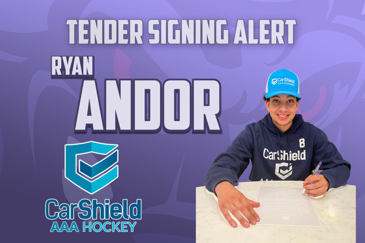 BRAHMAS TENDER SIGNINGS ALERT!
Brahmas have signed tenders with Ryan Andor of @carshieldhockey and Justin Kerr, also of CarShield AAA Hockey! Great news every day here at Brahma Land! 🤩🏒📰