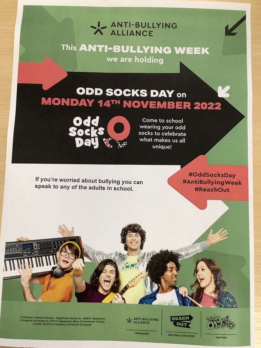 MarlboroughPlym's tweet photo. It’s Odd Socks Day, here at Marlborough on Monday 14th November, to support Anti-Bullying week. #Oddsocksday #AntiBullyingWeek #ReachOut #marlboroughPrimaryAcademy #ReachSouth @ReachSouth1 @MarlboroughPlym https://t.co/2aaxBn0Owj