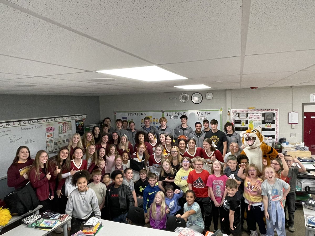 Jessie McFall (@mrs_mcfall) on Twitter photo This afternoon, we had a surprise visit from the boys and girls basketball teams, cheerleaders and the mascot!! Read On, Tigers!β€οΈπ <a href="/AlexGBB/">Alexandria HS Girls Basketball</a> <a href="/amhstigers/">Alexandria Tigers</a> <a href="/AlexBoysBBall/">Alexandria-Monroe Boys Basketball</a> This afternoon, we had a surprise visit from the boys and girls basketball teams, cheerleaders and the mascot!! Read On, Tigers!β€οΈπ <a href="/AlexGBB/">Alexandria HS Girls Basketball</a> <a href="/amhstigers/">Alexandria Tigers</a> <a href="/AlexBoysBBall/">Alexandria-Monroe Boys Basketball</a>