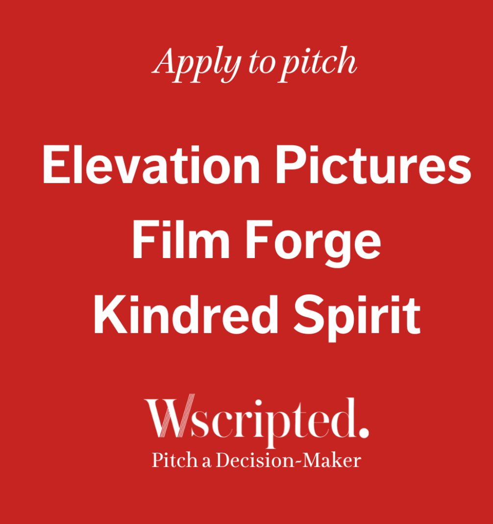 Join <a href="/wscripted/">Wscripted</a>  for its next next Pitch a Decision-Maker events. Wscripted's monthly pitch series features 4 female storytellers to help producers &amp; development executives discover talents and vetted projects. 

Apply: eventbrite.com/o/wscripted-31…