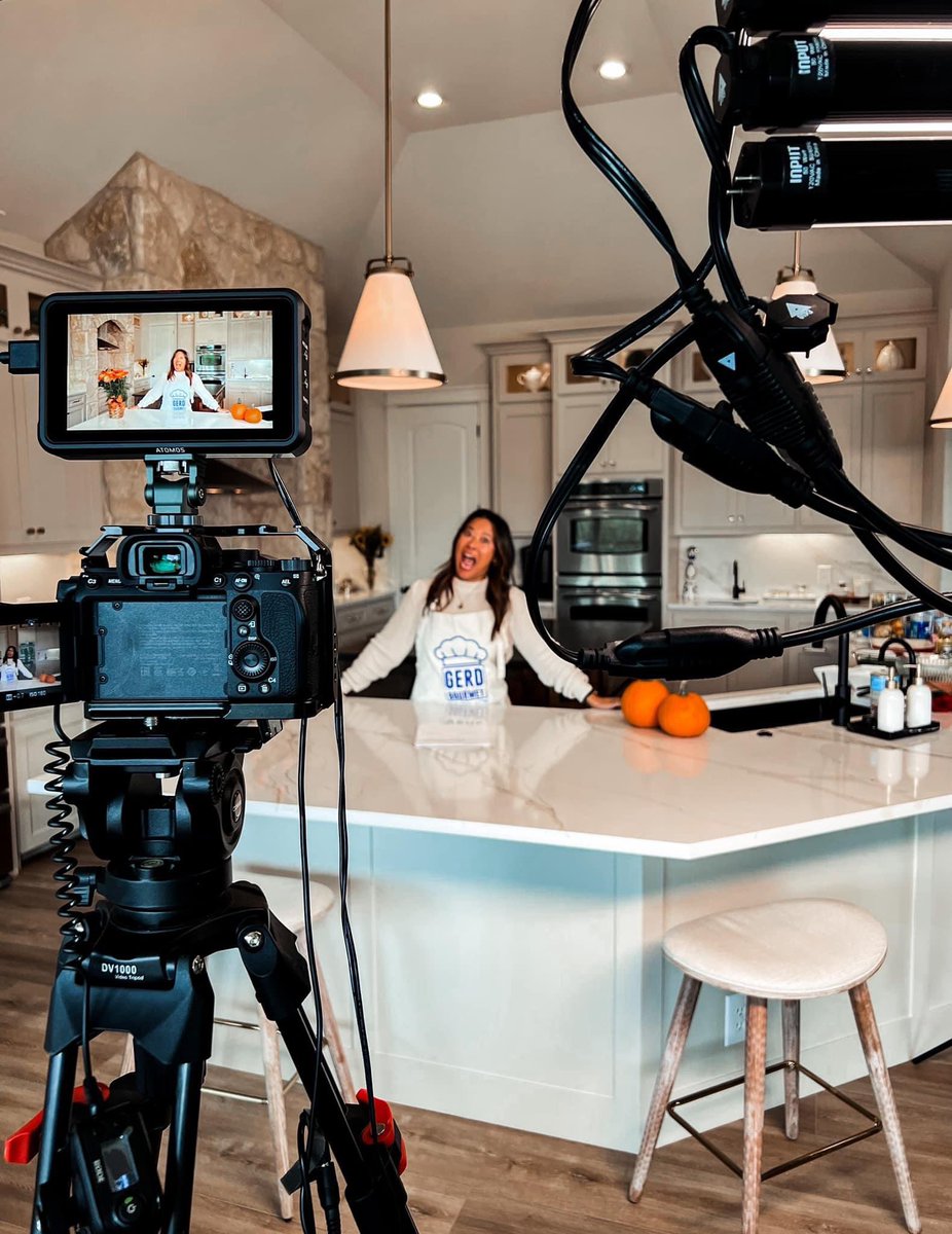 TriOdyssey's tweet photo. What a fun project! We’re making a GERD-friendly cookbook for those suffering from chronic acid reflux just in time for GERD Awareness Week! Produced show airing on November 22nd. E-books available to everyone after Thanksgiving 🦃 https://t.co/1neGWfkufS
