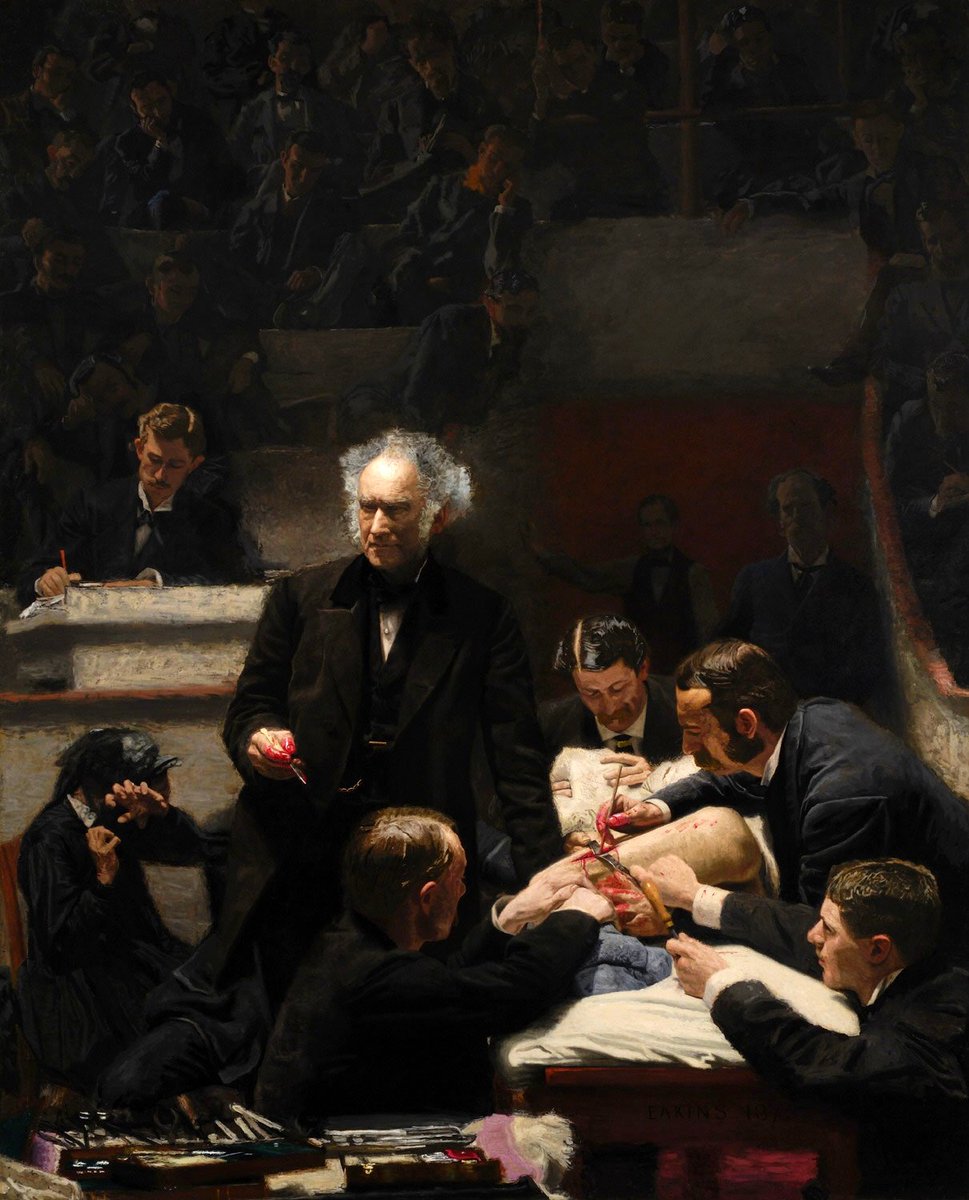 The Gross Clinic, 1875, by Thomas Eakins