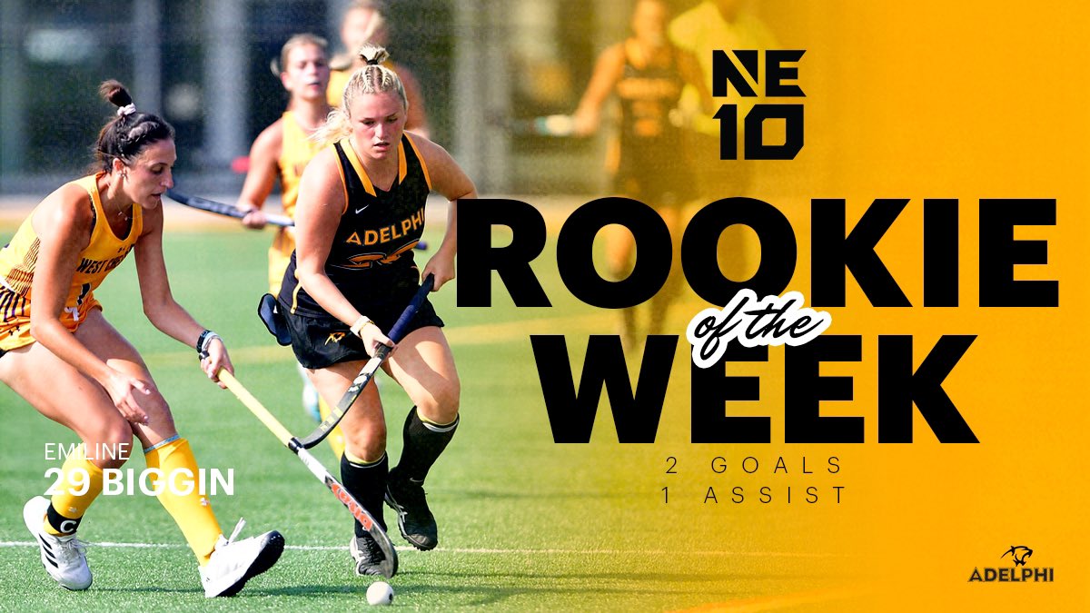 AdelphiFH's tweet image. BIG NEWS ON A MONDAY 🚨

Kylie earns her second DPOW award of this season and Emiline earns her first ROTW honor helping the Panthers to 2️⃣ wins last week ‼️

🔗 : bit.ly/3zTXAdU

#PawsUp🐾