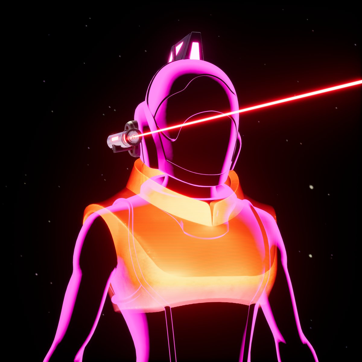 POV: She's a 10, but her laser beam burns straight through your corneas 😎

🎨 <a href="/spaceplusnft/">spaceplusnft</a>